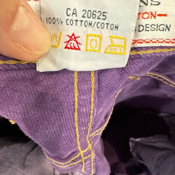 Vintage Guess Purple Jeans - Picture 6 of 8